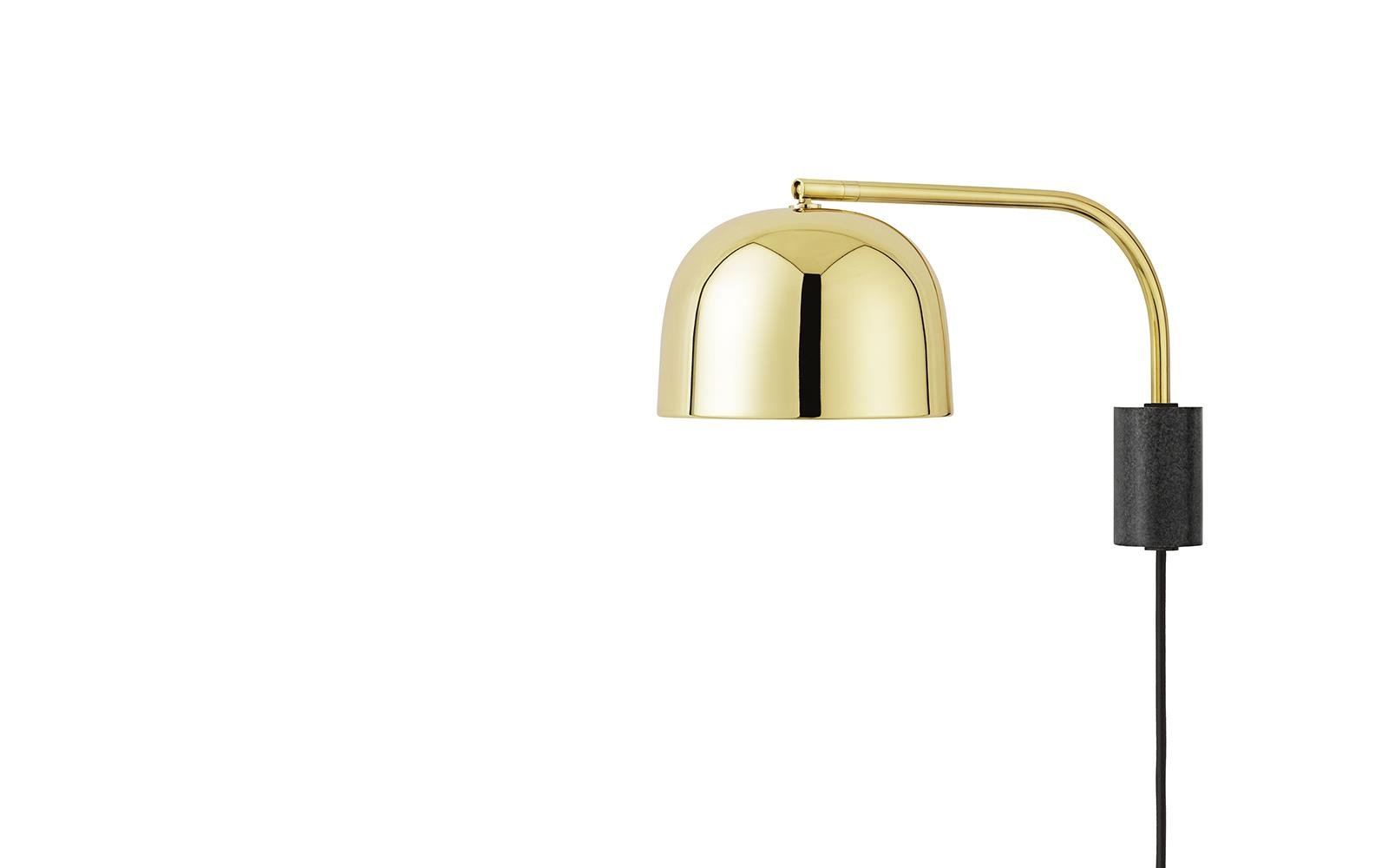 Normann Copenhagen - Grant Wall Lamp 43 cm - Brass (502020)