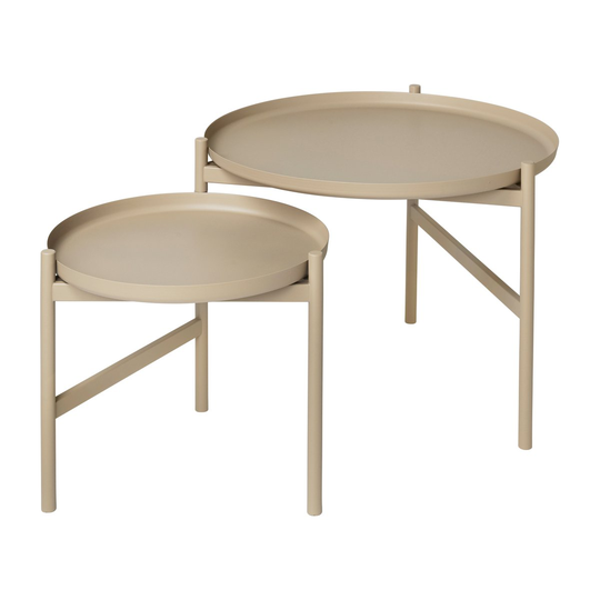 Turner table -sivupöytä Ø 70 cm Grey