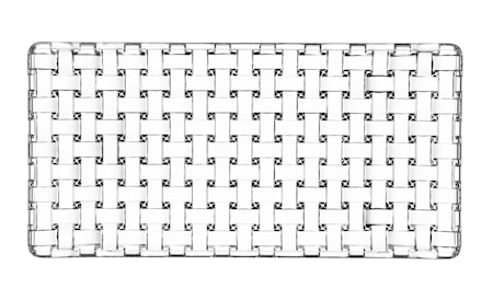 Suorakulmion mallinen lautanen 28x14cm