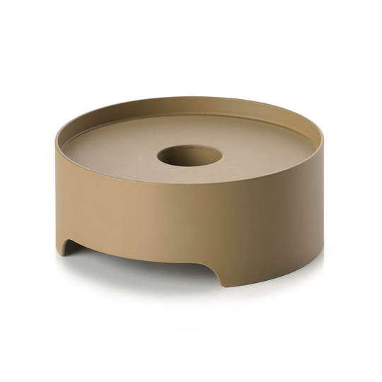 Singles kynttilänjalka Ø 9 cm Khaki