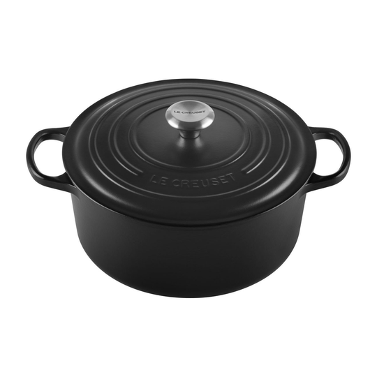 Le Creuset pyöreä pata 6,7 l Matte black