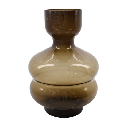 Organi maljakko 35 cm Amber