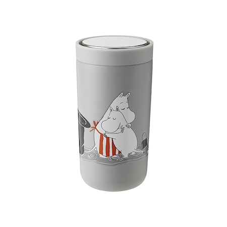 To Go Click Muumi soft light grey 0,2 L